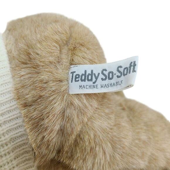 Vintage Children's Stuffed Animals, Russ "Teddy So Soft" Gitano Plush Bear - Picture 2 of 9